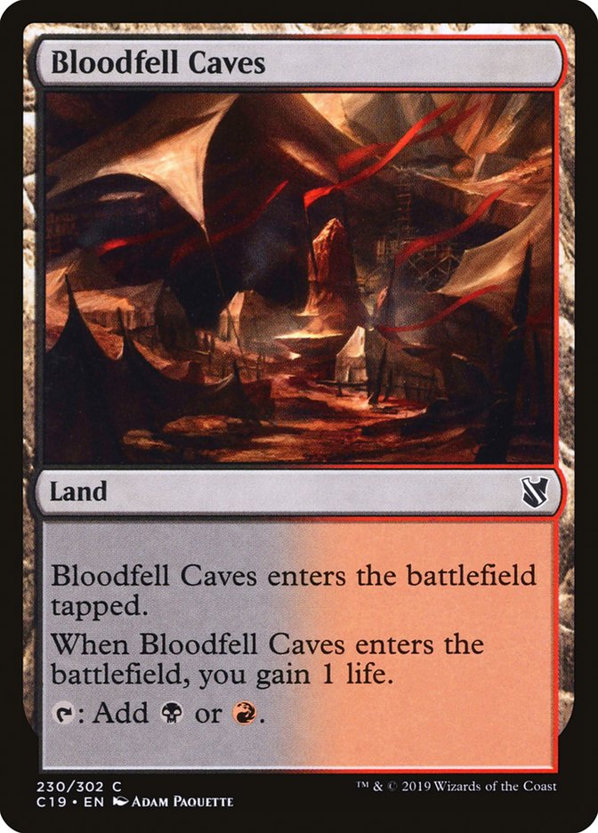 Bloodfell Caves [Commander 2019] | North Valley Games