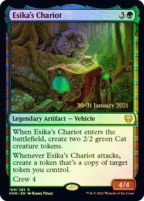 Esika's Chariot [Kaldheim Prerelease Promos] | North Valley Games