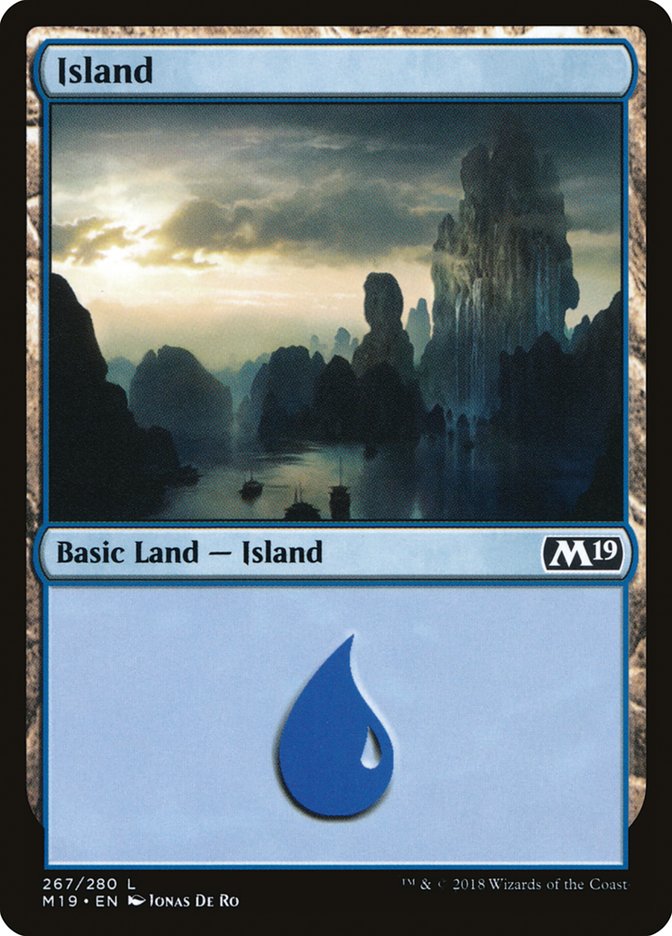 Island (267) [Core Set 2019] | North Valley Games