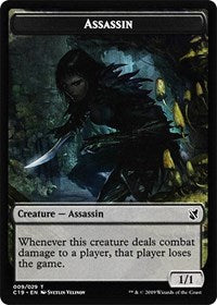 Assassin // Morph Double-Sided Token [Commander 2019 Tokens] | North Valley Games