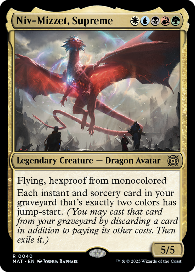 Niv-Mizzet, Supreme [March of the Machine: The Aftermath] | North Valley Games