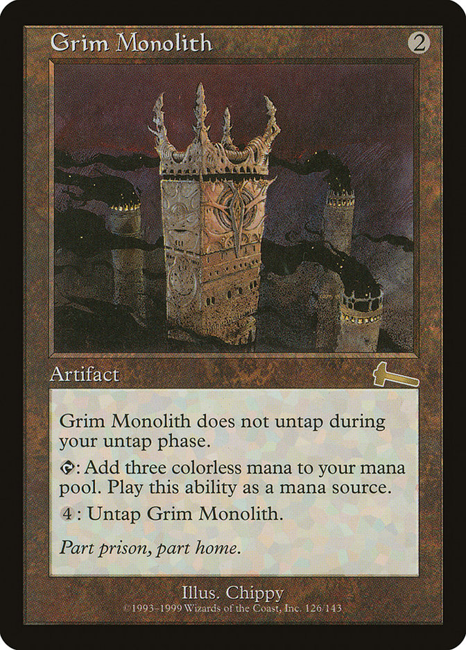 Grim Monolith [Urza's Legacy] | North Valley Games