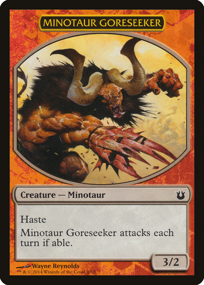 Minotaur Goreseeker [Born of the Gods Battle the Horde] | North Valley Games
