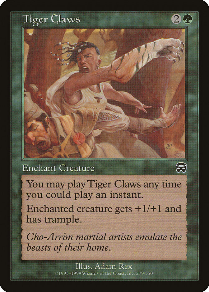 Tiger Claws [Mercadian Masques] | North Valley Games