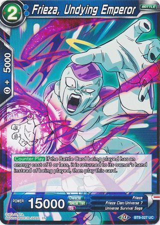 Frieza, Undying Emperor (BT9-027) [Universal Onslaught] | North Valley Games