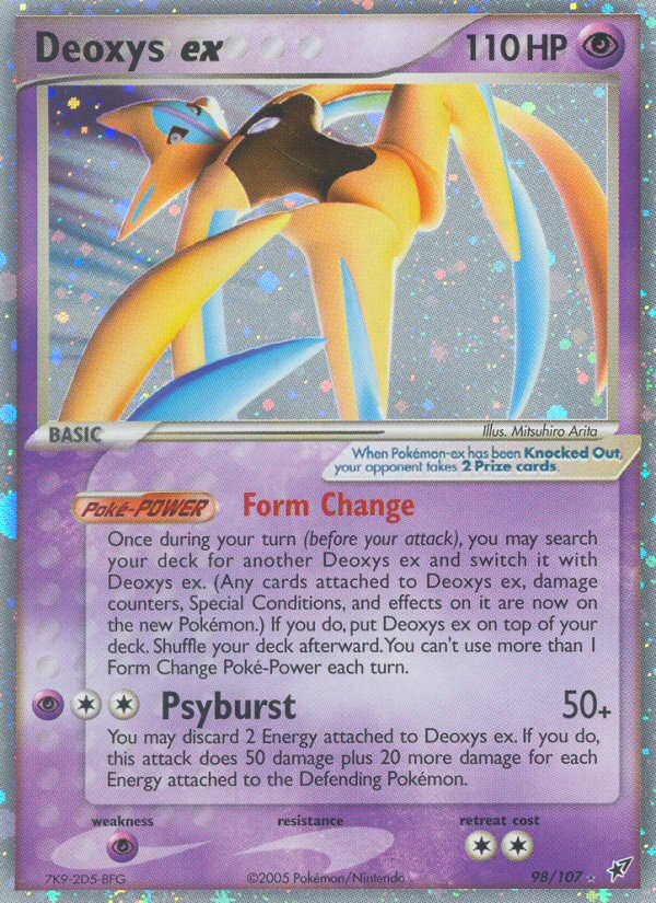 Deoxys ex (98/107) [EX: Deoxys] | North Valley Games