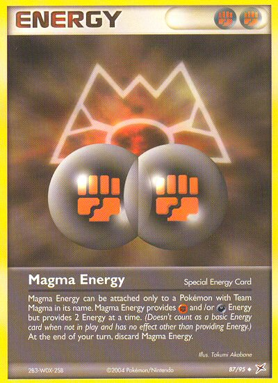 Magma Energy (87/95) [EX: Team Magma vs Team Aqua] | North Valley Games