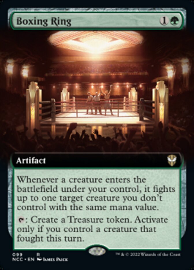 Boxing Ring (Extended Art) [Streets of New Capenna Commander] | North Valley Games