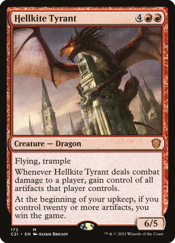 Hellkite Tyrant [Commander 2021] | North Valley Games
