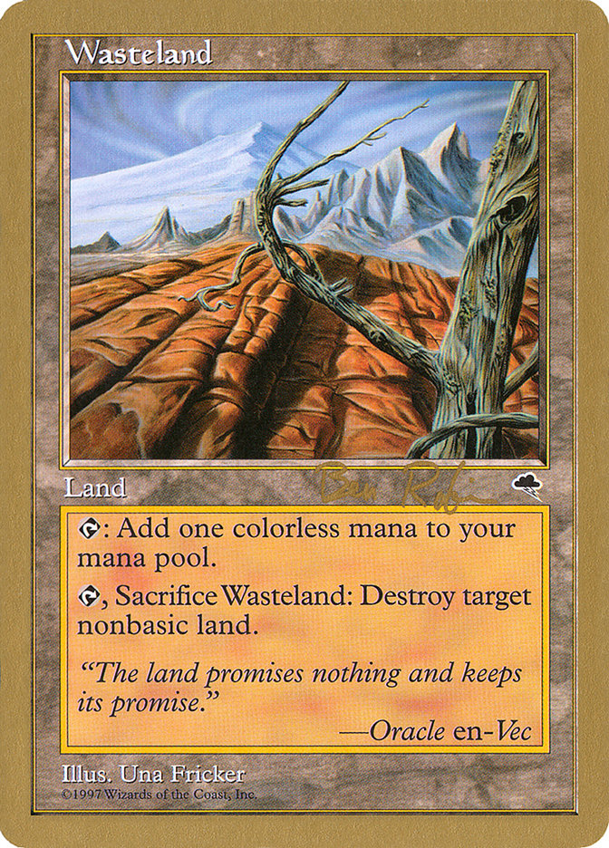Wasteland (Ben Rubin) [World Championship Decks 1998] | North Valley Games