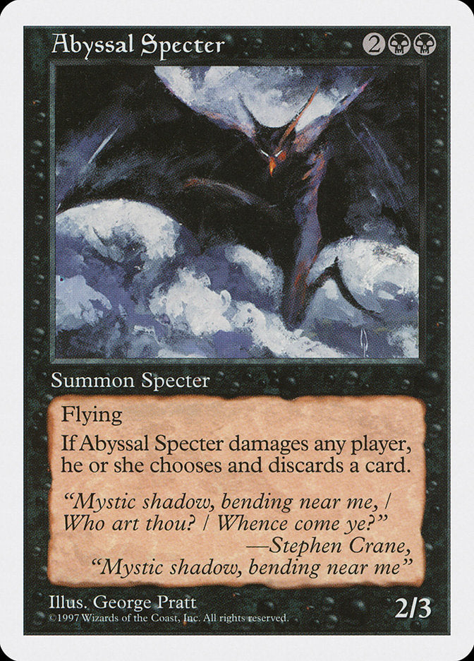 Abyssal Specter [Fifth Edition] | North Valley Games