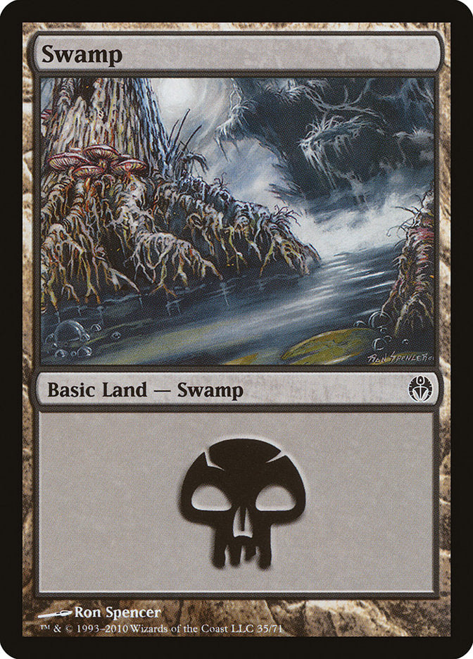 Swamp (35) [Duel Decks: Phyrexia vs. the Coalition] | North Valley Games