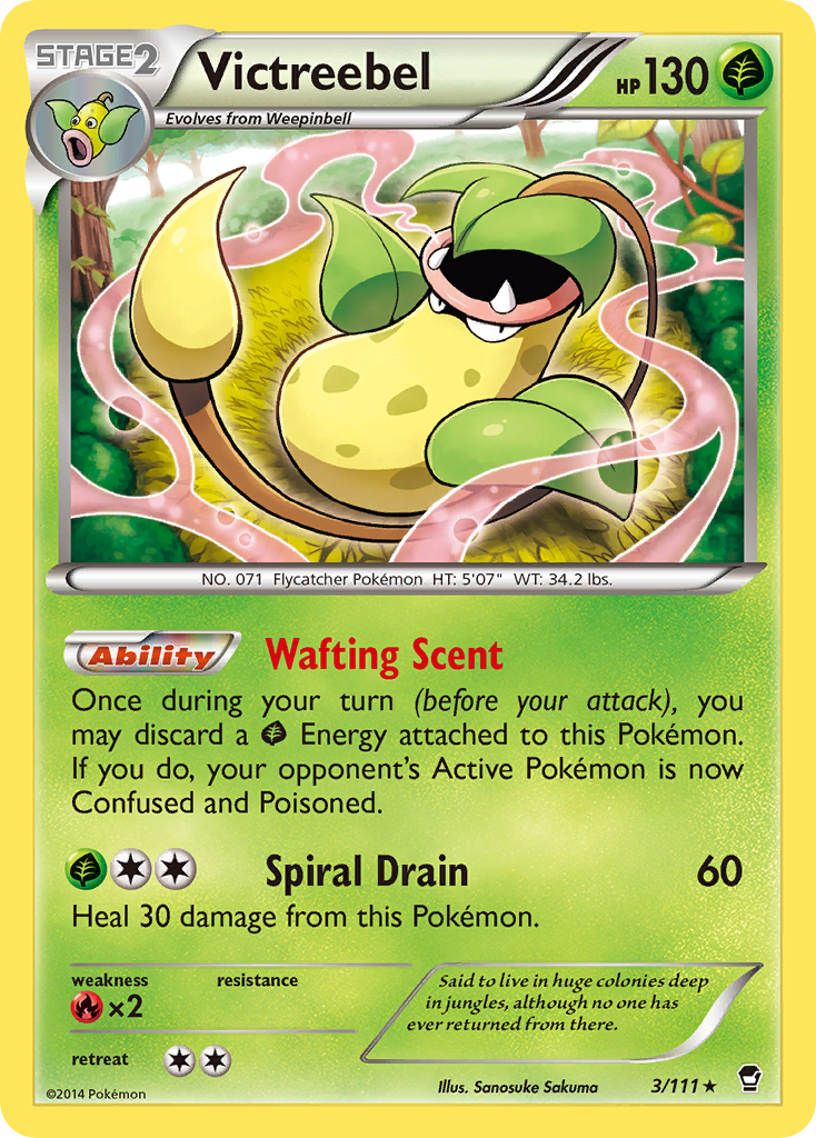 Victreebel (3/111) [XY: Furious Fists] | North Valley Games