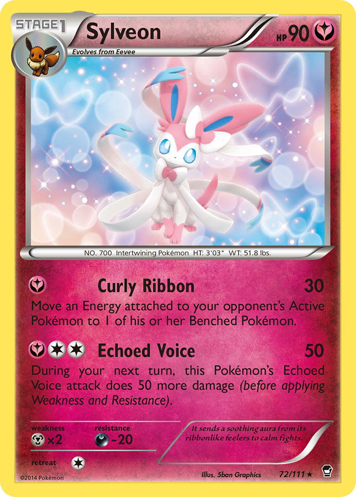 Sylveon (72/111) [XY: Furious Fists] | North Valley Games