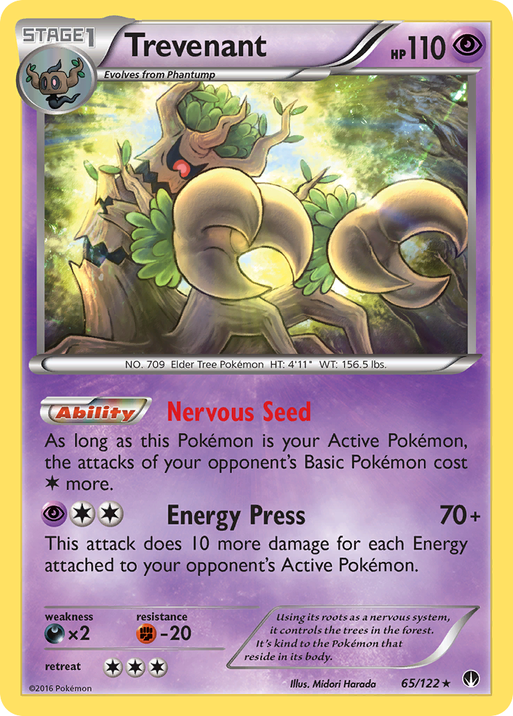 Trevenant (65/122) [XY: BREAKpoint] | North Valley Games