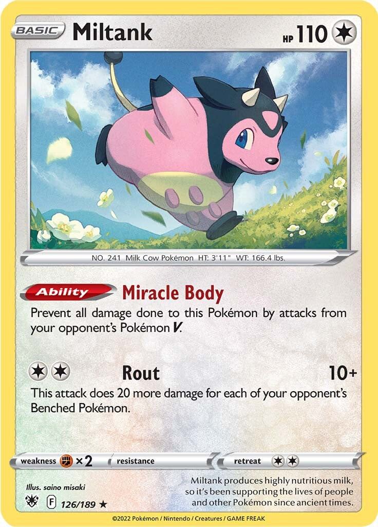 Miltank (126/189) [Sword & Shield: Astral Radiance] | North Valley Games