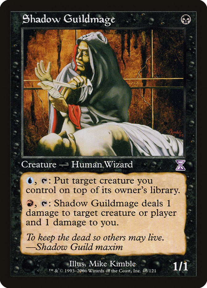 Shadow Guildmage [Time Spiral Timeshifted] | North Valley Games
