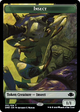Insect // Sheep Double-Sided Token [Dominaria Remastered Tokens] | North Valley Games