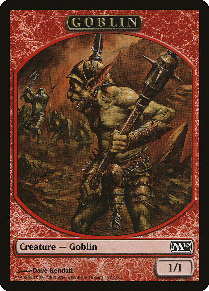 Goblin Token [Magic 2010 Tokens] | North Valley Games
