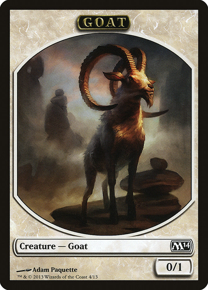 Goat Token [Magic 2014 Tokens] | North Valley Games