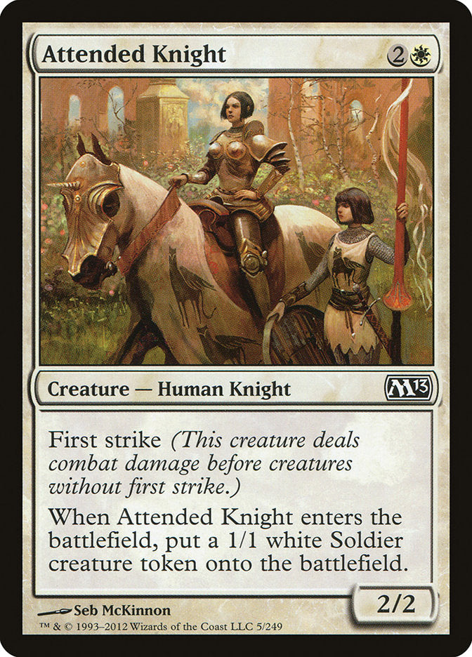 Attended Knight [Magic 2013] | North Valley Games