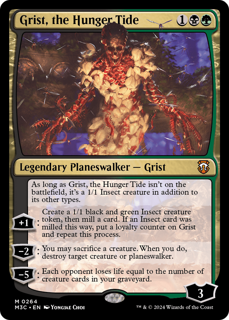 Grist, the Hunger Tide [Modern Horizons 3 Commander] | North Valley Games