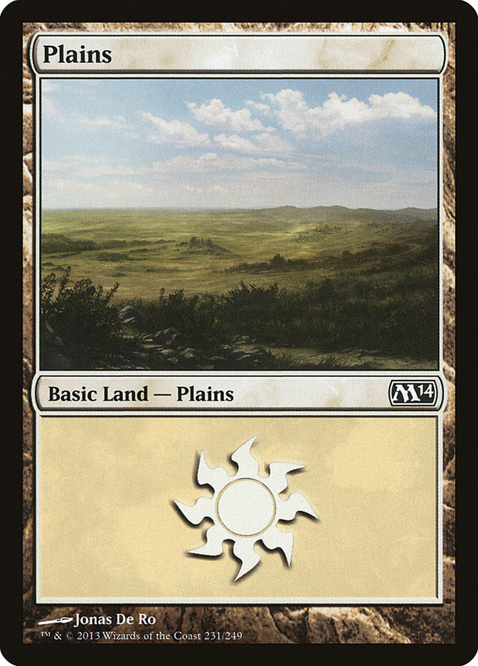 Plains (231) [Magic 2014] | North Valley Games
