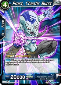 Frost, Chaotic Burst (Divine Multiverse Draft Tournament) (DB2-041) [Tournament Promotion Cards] | North Valley Games