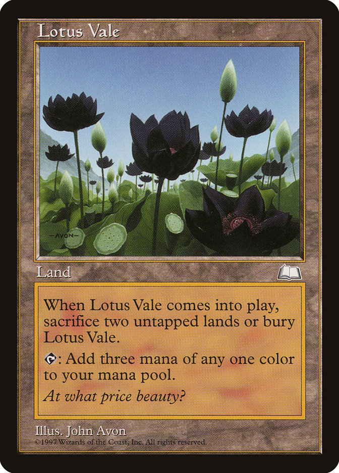 Lotus Vale [Weatherlight] | North Valley Games