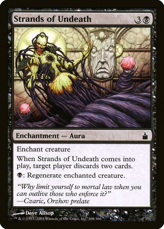 Strands of Undeath [Ravnica: City of Guilds] | North Valley Games