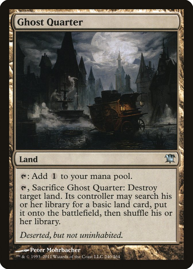 Ghost Quarter [Innistrad] | North Valley Games