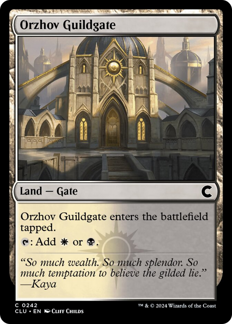 Orzhov Guildgate [Ravnica: Clue Edition] | North Valley Games