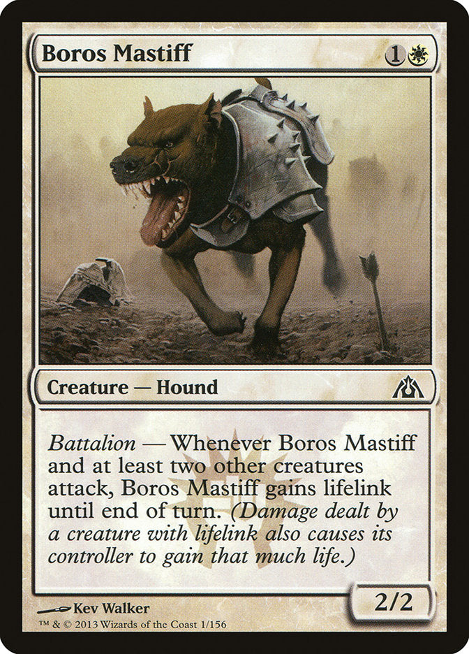 Boros Mastiff [Dragon's Maze] | North Valley Games
