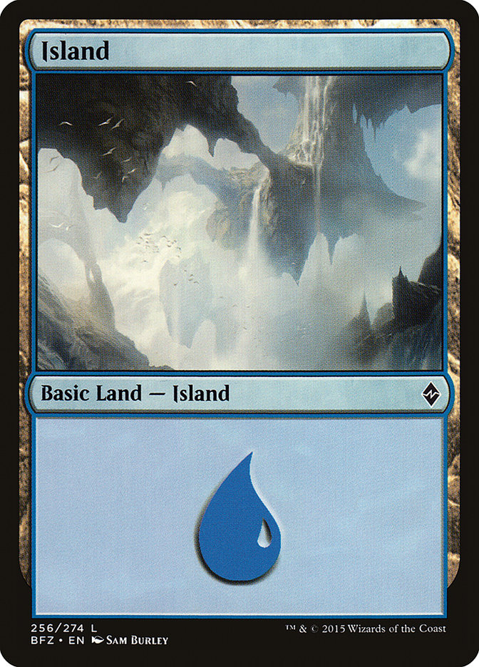 Island (256) [Battle for Zendikar] | North Valley Games