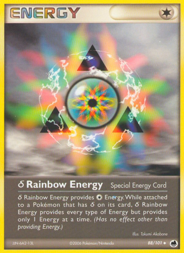 Rainbow Energy (88/101) (Delta Species) [EX: Dragon Frontiers] | North Valley Games