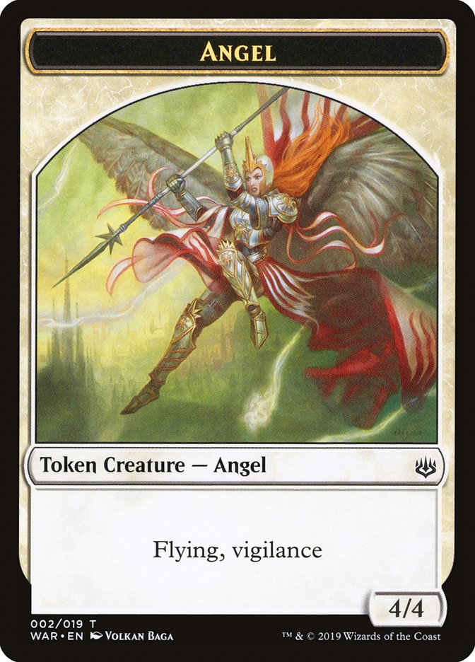 Angel Token [War of the Spark Tokens] | North Valley Games