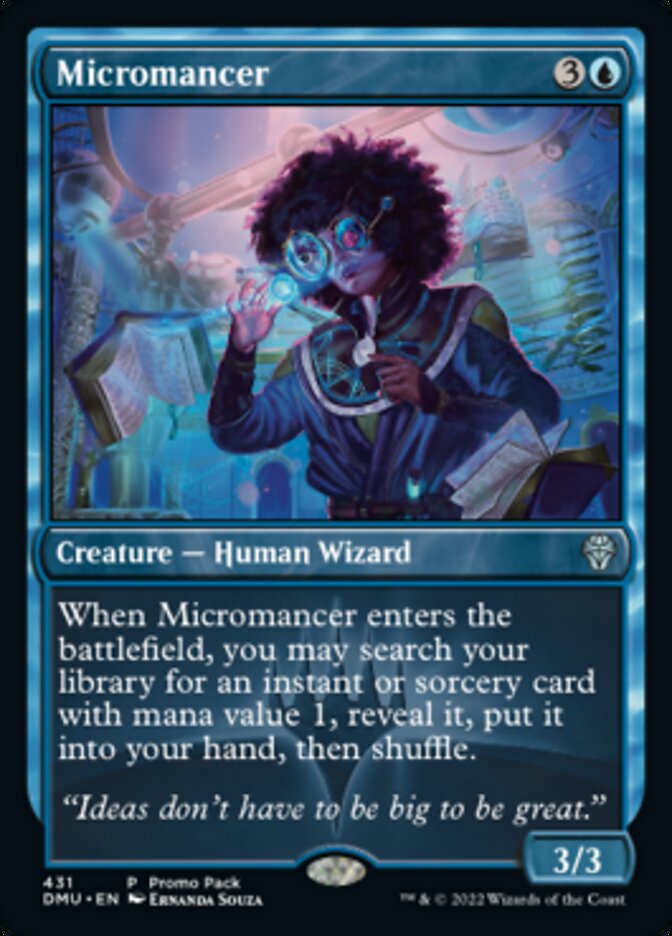 Micromancer (Promo Pack) [Dominaria United Promos] | North Valley Games