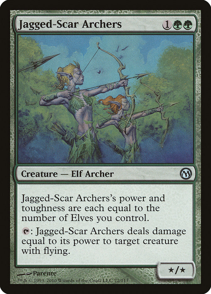 Jagged-Scar Archers [Duels of the Planeswalkers] | North Valley Games