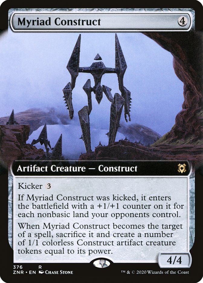 Myriad Construct (Extended Art) [Zendikar Rising] | North Valley Games