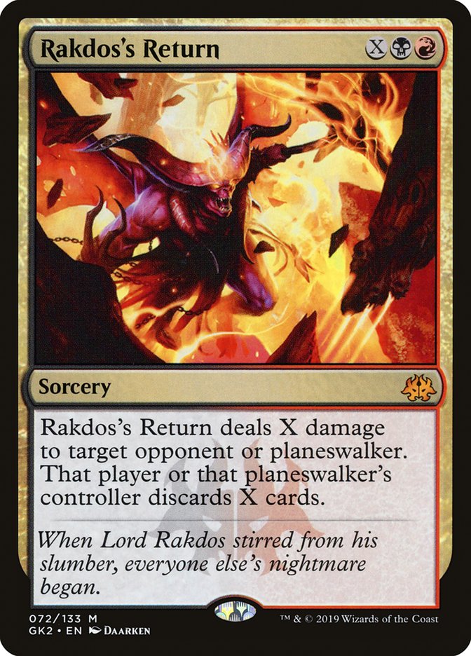 Rakdos's Return [Ravnica Allegiance Guild Kit] | North Valley Games