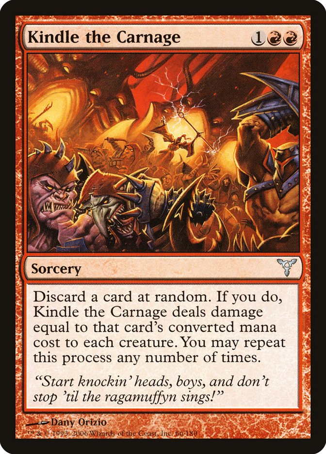 Kindle the Carnage [Dissension] | North Valley Games