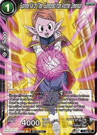 Supreme Kai of Time, Summoned from Another Dimension (Unison Warrior Series Tournament Pack Vol.3) (P-288) [Tournament Promotion Cards] | North Valley Games