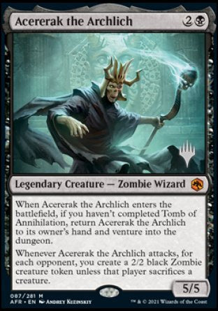 Acererak the Archlich (Promo Pack) [Dungeons & Dragons: Adventures in the Forgotten Realms Promos] | North Valley Games