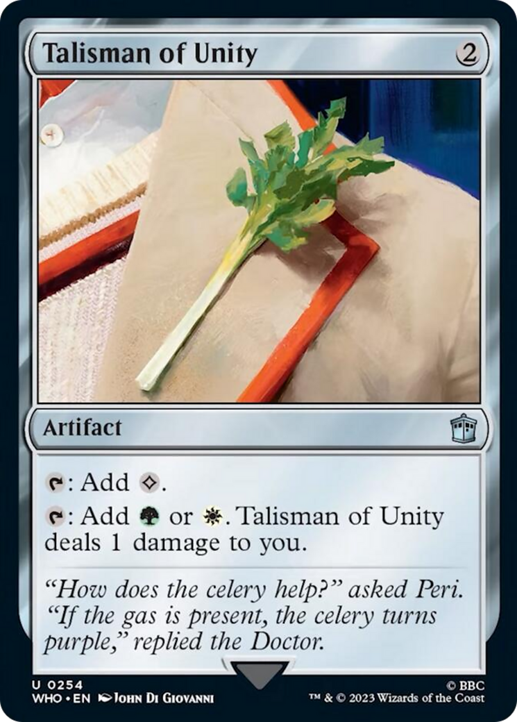 Talisman of Unity [Doctor Who] | North Valley Games