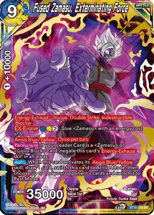 Fused Zamasu, Exterminating Force (BT16-129) [Realm of the Gods] | North Valley Games