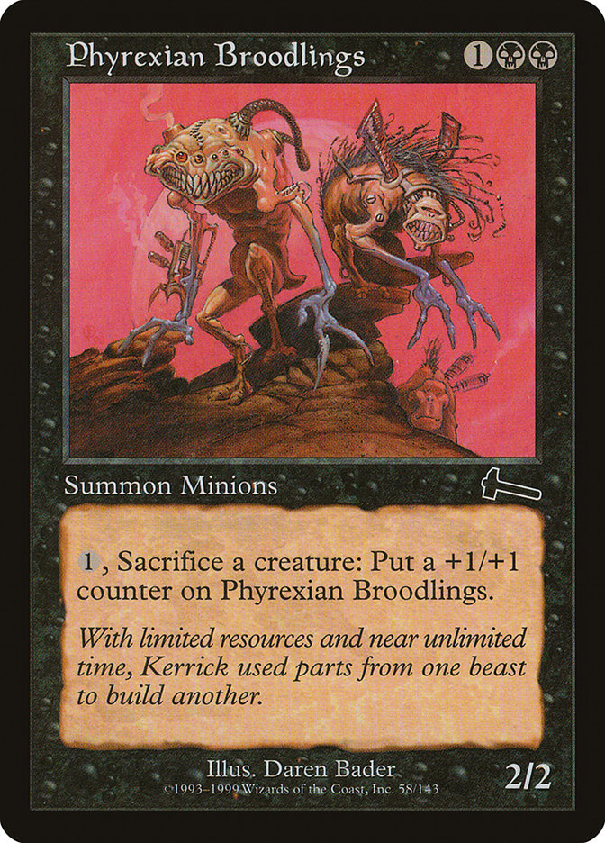 Phyrexian Broodlings [Urza's Legacy] | North Valley Games