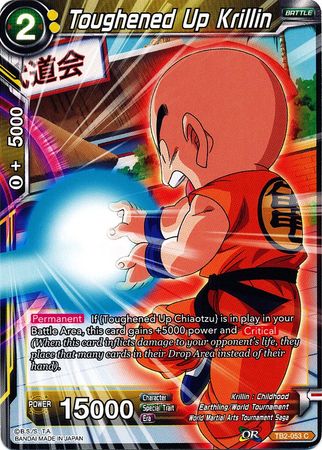 Toughened Up Krillin (TB2-053) [World Martial Arts Tournament] | North Valley Games