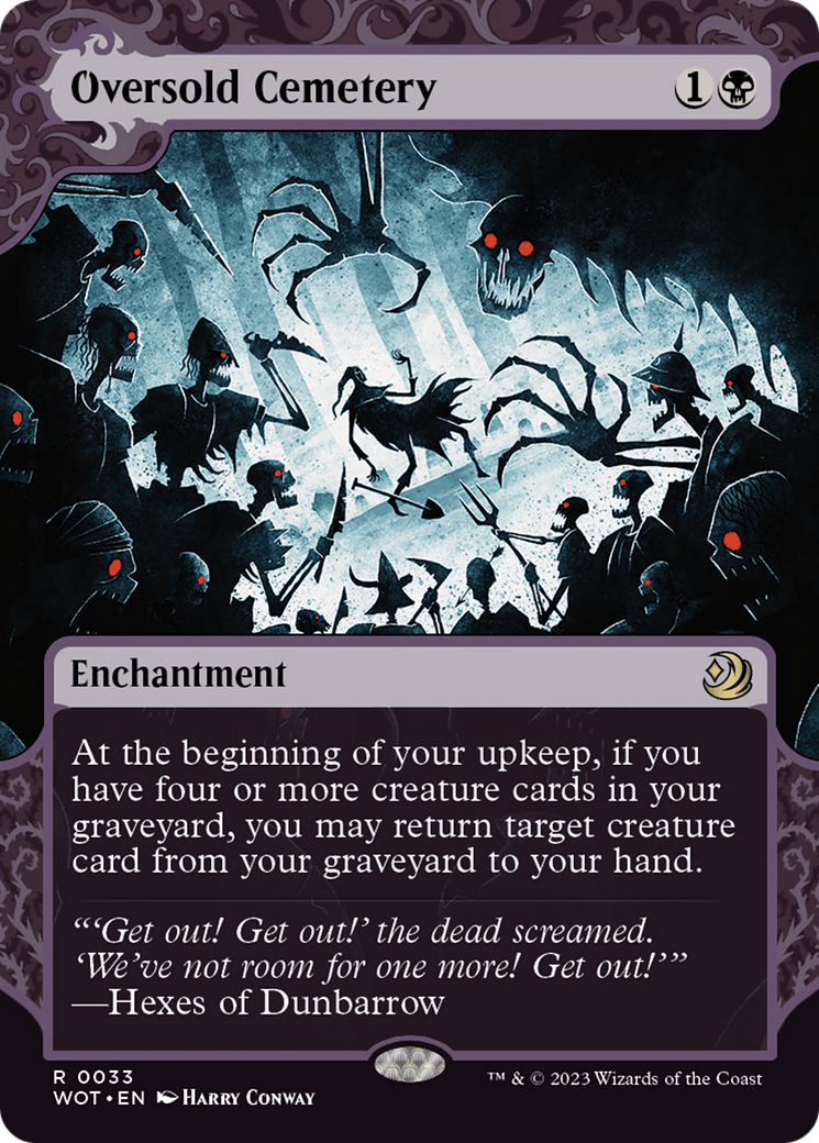 Oversold Cemetery [Wilds of Eldraine: Enchanting Tales] | North Valley Games