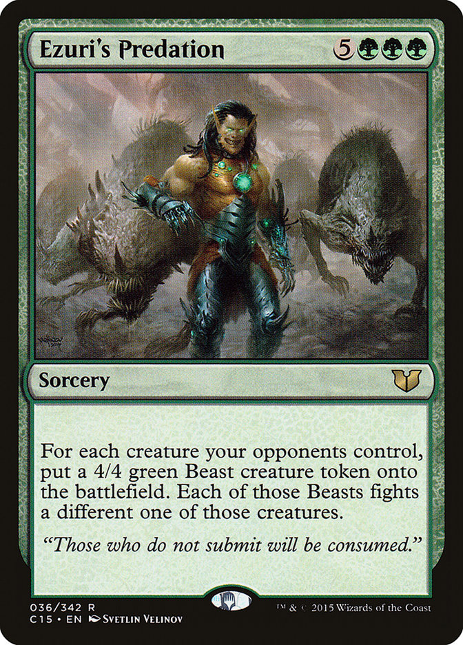 Ezuri's Predation [Commander 2015] | North Valley Games