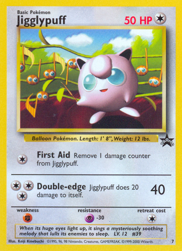 Jigglypuff (7) [Wizards of the Coast: Black Star Promos] | North Valley Games